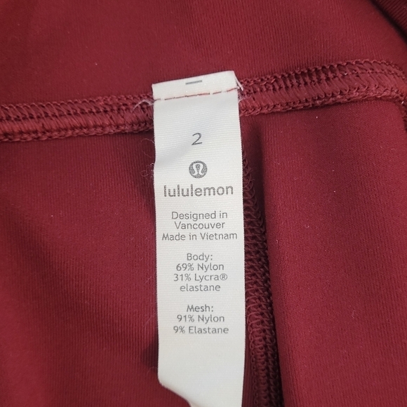 Lululemon Pace Rival Crop 22" Leggings - Size 2 - Picture 13 of 14